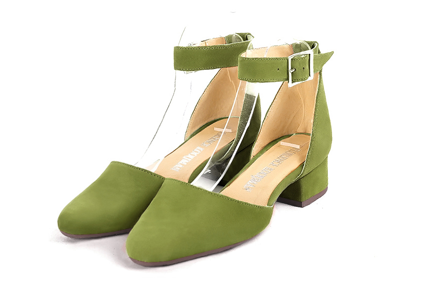 vert pistache dress shoes for women - Florence KOOIJMAN